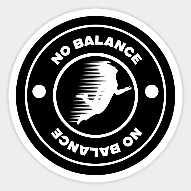 No Balance logo Sticker by Codyaldy